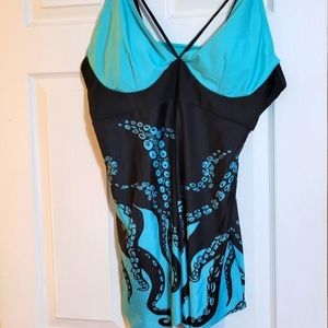 Octopus Handkerchief Tankini Size 2X